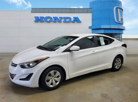 2016 Hyundai Elantra SE