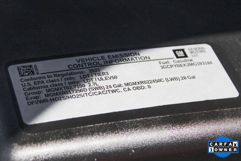 2021 Chevrolet Silverado 1500