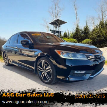 2017 Honda Accord for sale at A&G Car Sales LLC in Tucson AZ