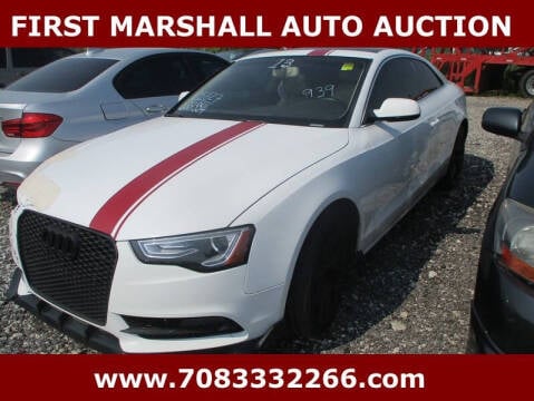 2013 Audi A5 for sale at First Marshall Auto Auction in Harvey IL
