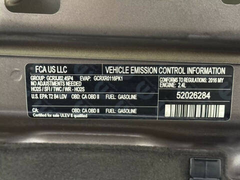 2016 FIAT 500X Lounge