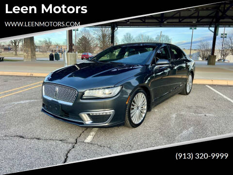 2017 Lincoln MKZ for sale at Leen Motors in Merriam KS