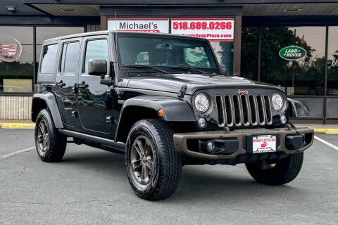 2017 Jeep Wrangler Unlimited for sale at Michaels Auto Plaza in East Greenbush NY