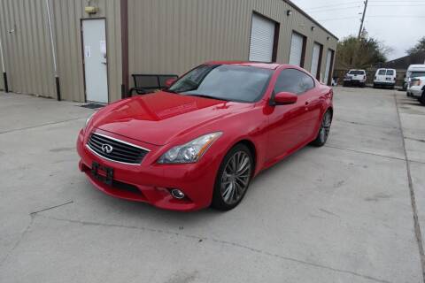 2013 Infiniti G37 Coupe for sale at Universal Credit in Houston TX