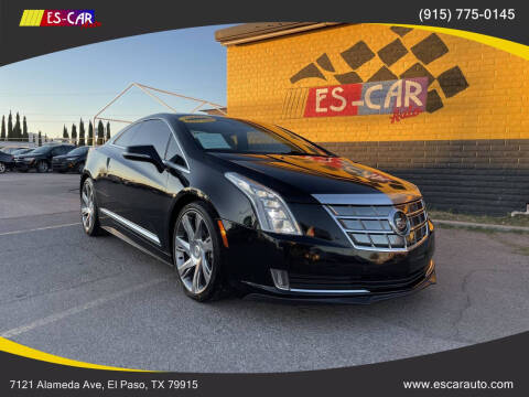2014 Cadillac ELR for sale at Escar Auto - 9809 Montana Ave Lot in El Paso TX