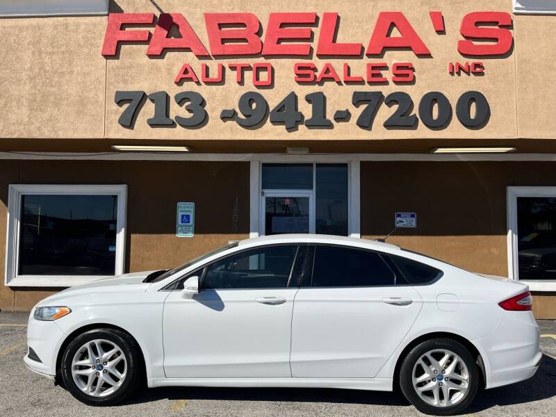 2014 Ford Fusion for sale at Fabela's Auto Sales Inc. in South Houston TX