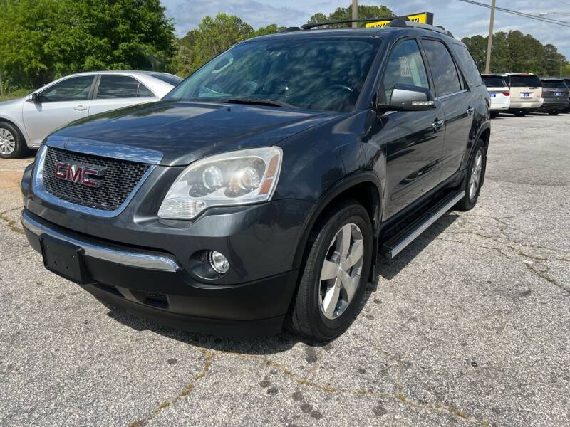 2012 GMC Acadia for sale at Luxury Cars of Atlanta in Snellville GA