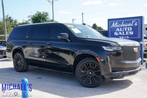 2021 Cadillac Escalade ESV for sale at Michael's Auto Sales Corp in Hollywood FL