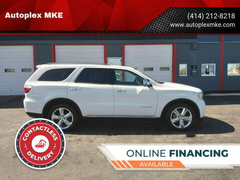 2013 Dodge Durango for sale at Autoplexmkewi in Milwaukee WI