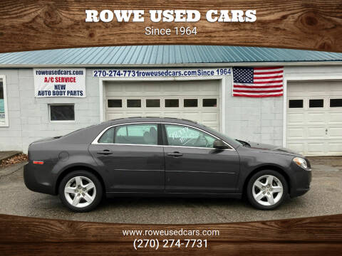 2012 Chevrolet Malibu for sale at Rowe Used Cars in Beaver Dam KY