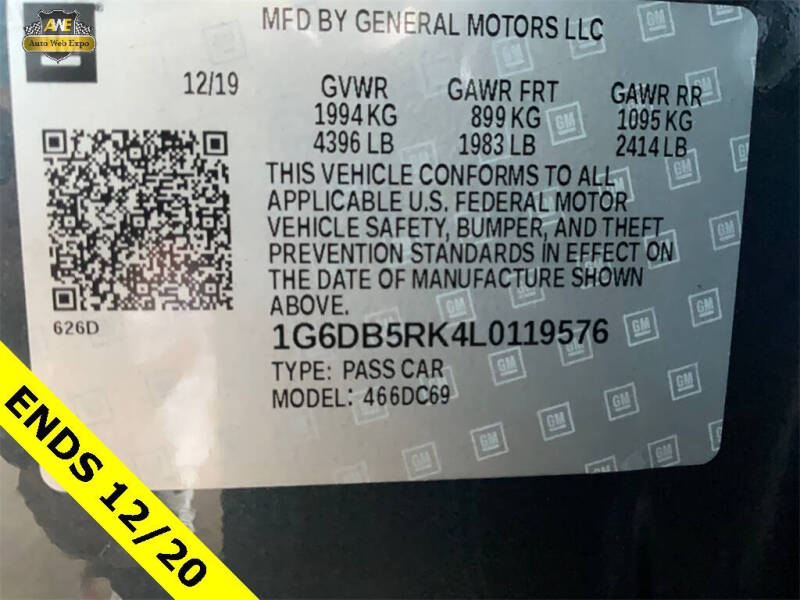 2020 Cadillac CT4 Premium Luxury