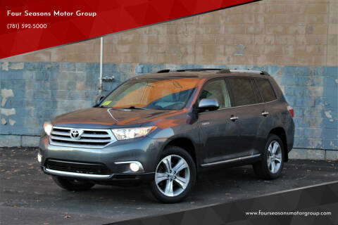 2013 Toyota Highlander for sale at Four Seasons Motor Group in Swampscott MA