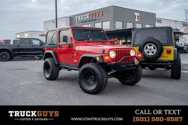 2001 Jeep Wrangler for sale at Truck Guys in West Valley City UT