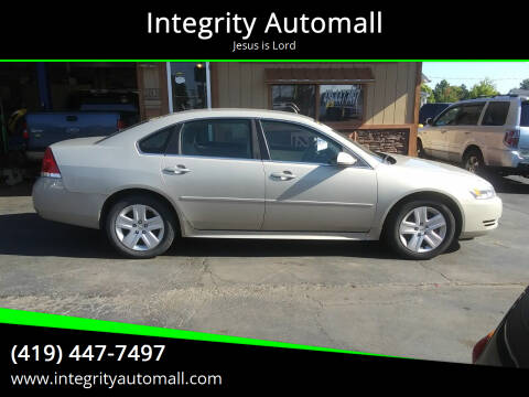 2011 Chevrolet Impala for sale at Integrity Automall in Tiffin OH