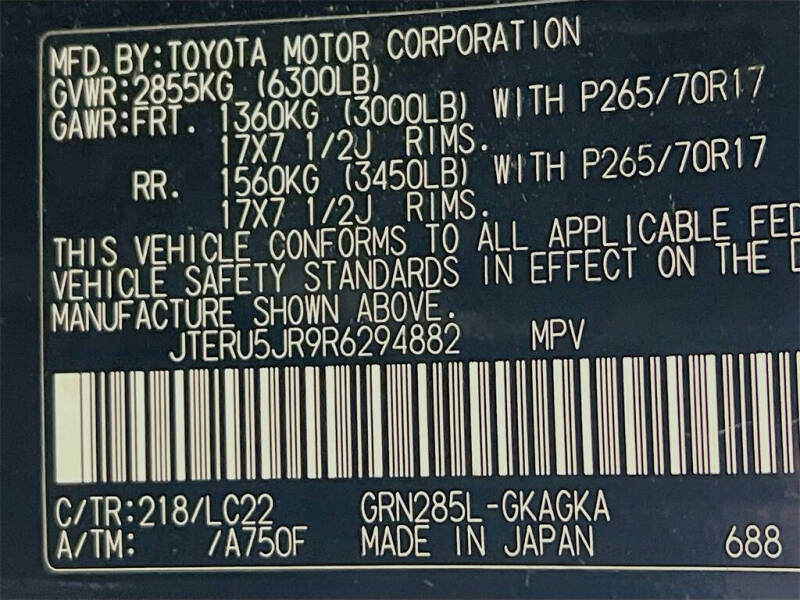 2024 Toyota 4Runner TRD Off-Road Premium