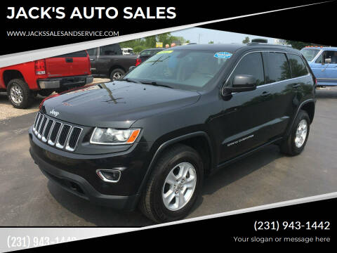2014 Jeep Grand Cherokee for sale at JACK'S AUTO SALES in Traverse City MI