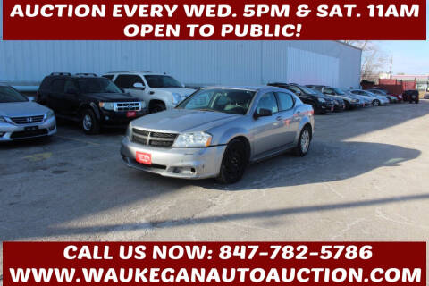 2014 Dodge Avenger for sale at Waukegan Auto Auction in Waukegan IL