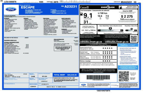 2021 Ford Escape Titanium