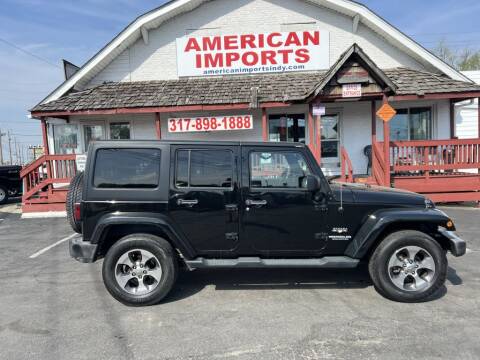 2016 Jeep Wrangler Unlimited for sale at American Imports INC in Indianapolis IN