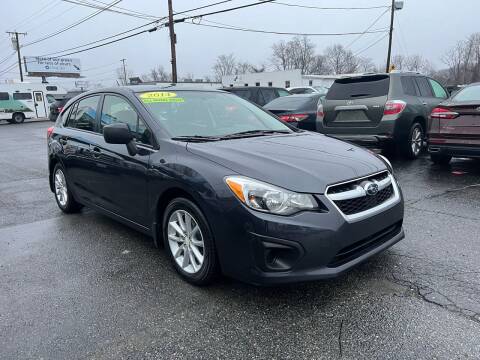 2014 Subaru Impreza for sale at MetroWest Auto Sales in Worcester MA