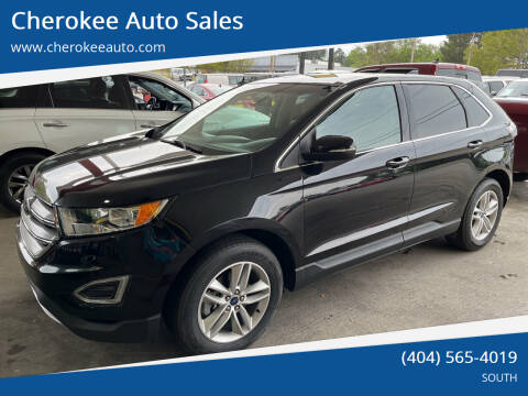 2017 Ford Edge for sale at Cherokee Auto Sales "South" in Mcdonough GA