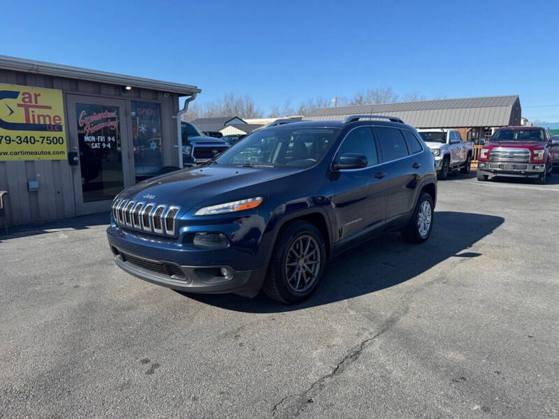 2018 Jeep Cherokee for sale at CarTime in Rogers AR