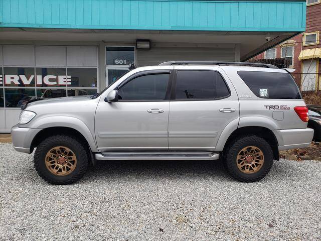2003 Toyota Sequoia for sale at BEL-AIR MOTORS in Akron OH