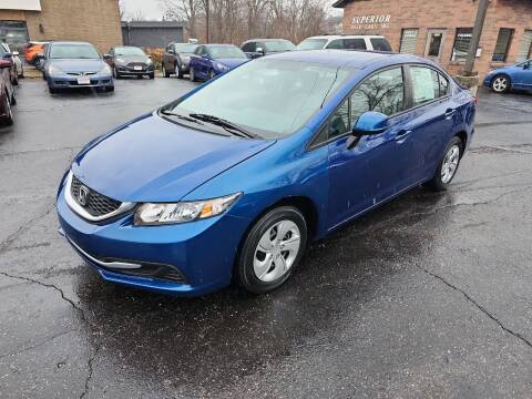 2013 Honda Civic for sale at Superior Used Cars Inc in Cuyahoga Falls OH