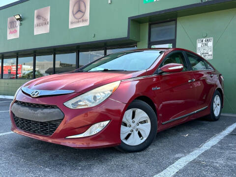 2013 Hyundai Sonata Hybrid for sale at KARZILLA MOTORS in Oakland Park FL