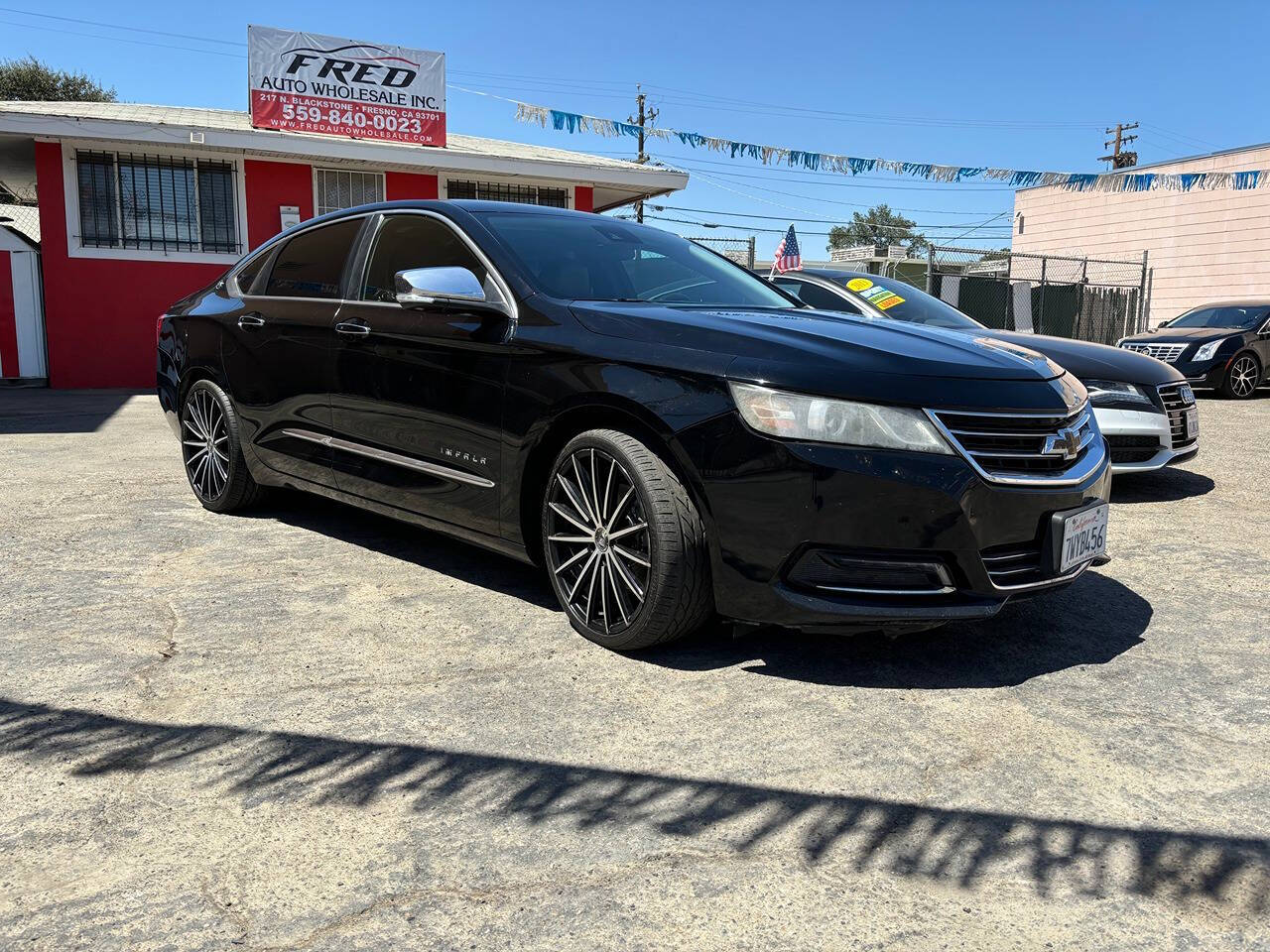 2015 Chevrolet Impala for sale at FRED AUTO WHOLESALE INC in Fresno, CA