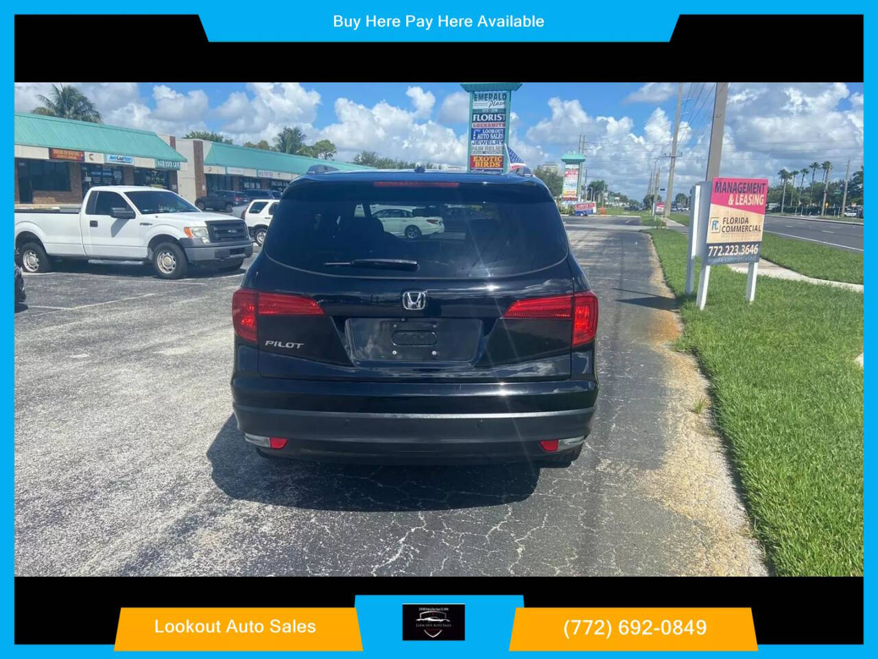 2018 Honda Pilot for sale at Lookout Auto Sales in Stuart, FL