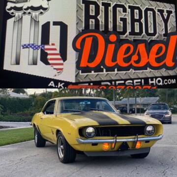 1969 Chevrolet Camaro for sale at BIG BOY DIESELS in Fort Lauderdale FL
