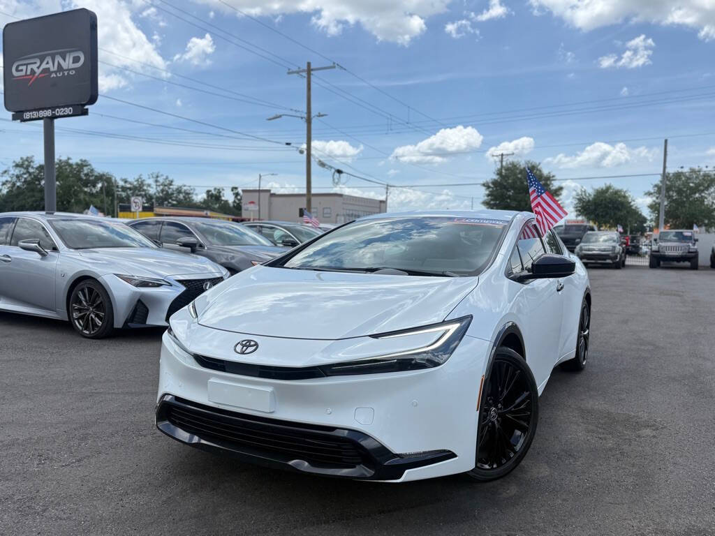 White 2025 Toyota Prius Nightshade Nightshade 4dr Hatchback 2