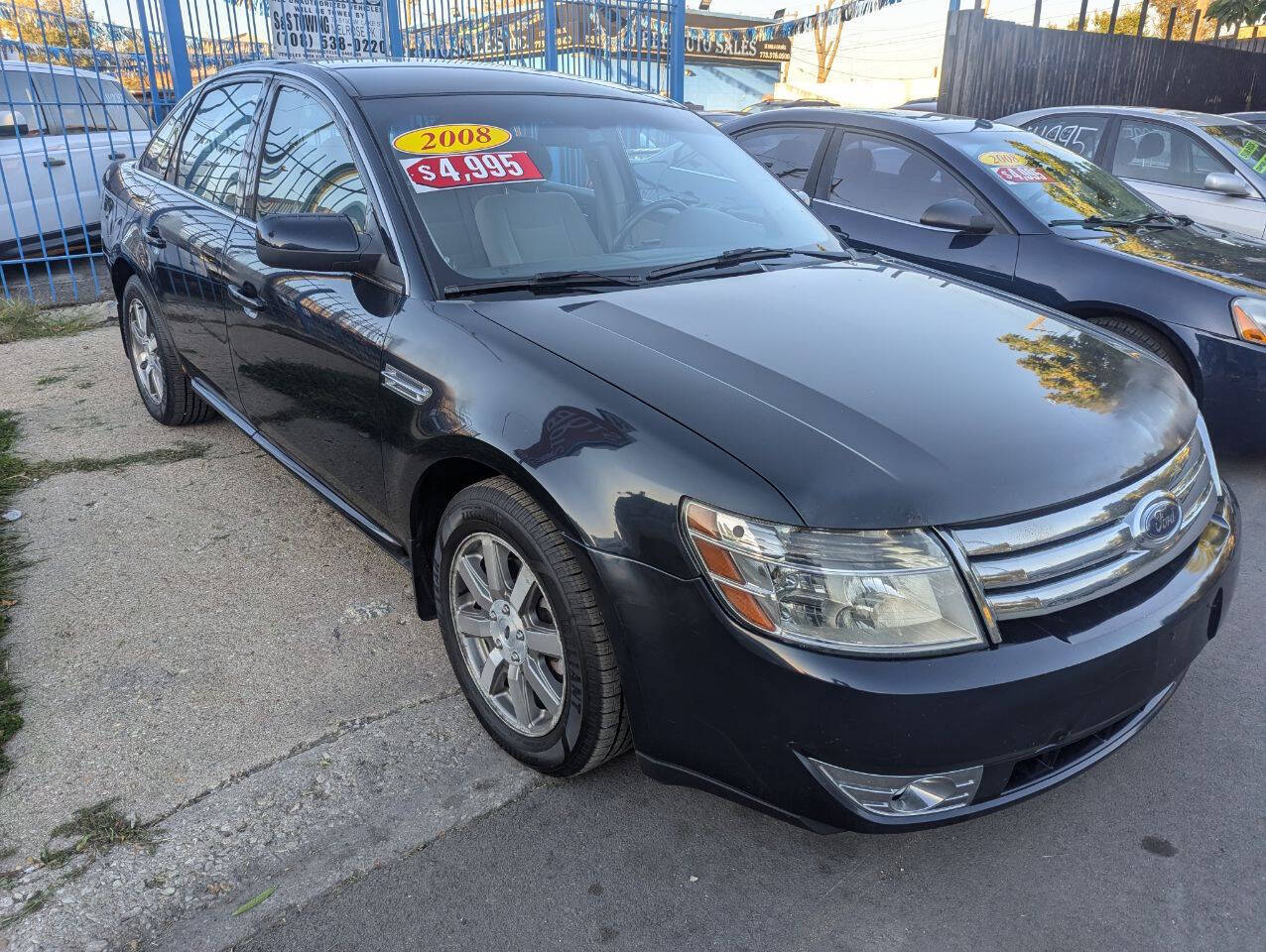 Lt. Blue 2008 Ford Taurus SEL SEL 4dr Sedan 2