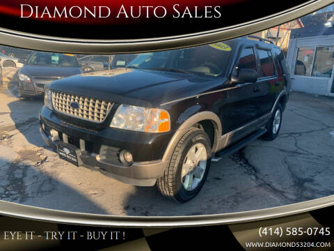 2003 Ford Explorer for sale at Diamond Auto Sales in Milwaukee WI