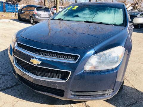 2012 Chevrolet Malibu for sale at Midland Commercial. Chicago Cargo Vans & Truck in Bridgeview IL