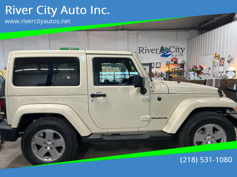 2011 Jeep Wrangler for sale at River City Auto Inc. in Fergus Falls MN
