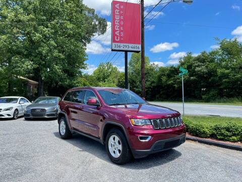 2017 Jeep Grand Cherokee for sale at CARRERA IMPORTS INC in Winston Salem NC