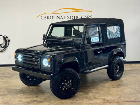 1990 Land Rover Defender for sale at Carolina Exotic Cars & Consignment Center in Raleigh NC