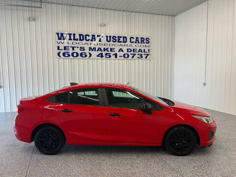 2019 Chevrolet Cruze for sale at Wildcat Used Cars in Somerset KY