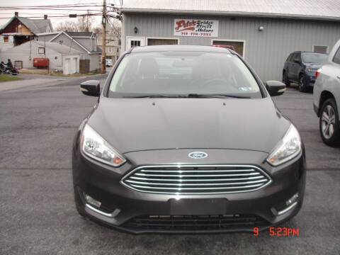 2017 Ford Focus for sale at Peter Postupack Jr in New Cumberland PA