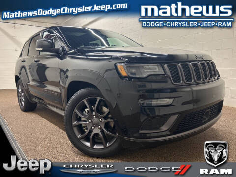 2021 Jeep Grand Cherokee for sale at MATHEWS DODGE INC in Marion OH