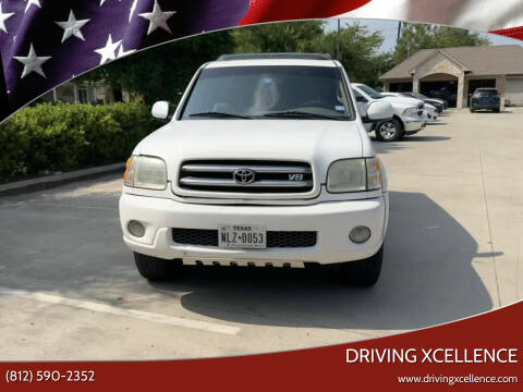 2004 Toyota Sequoia for sale at Driving Xcellence in Jeffersonville IN
