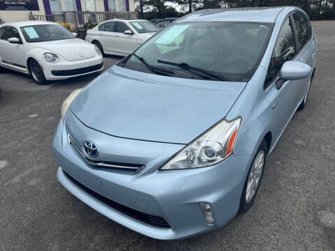 2014 Toyota Prius v for sale at Explorer Auto Sales of Greenville in Greenville NC