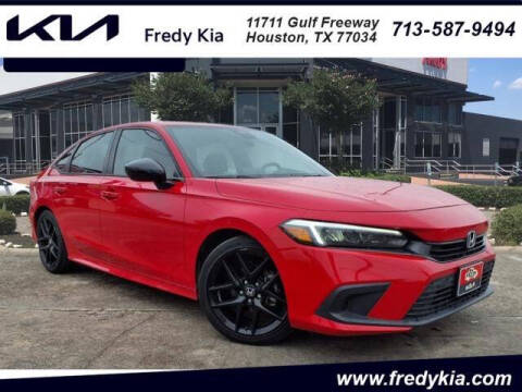 2022 Honda Civic for sale at Fredy Cars on West 43rd in Houston TX