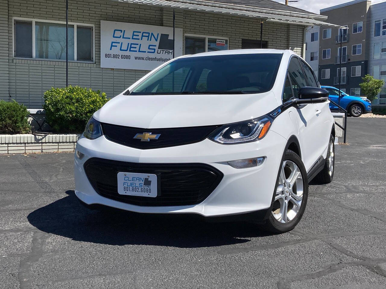 White 2020 Chevrolet Bolt EV LT LT 4dr Hatchback 1