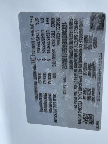 2014 Chevrolet Express 2500