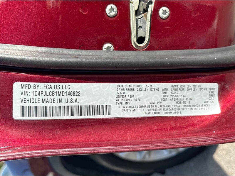 2021 Jeep Cherokee Latitude