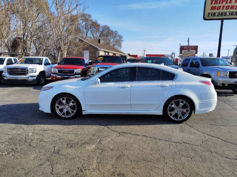 2012 Acura TL for sale at Triple M Motors in Saint John IN