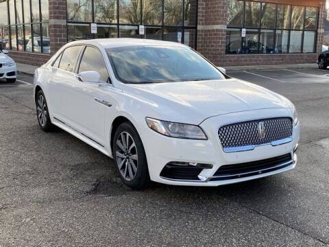 2020 Lincoln Continental for sale at SOUTHFIELD QUALITY CARS in Detroit MI